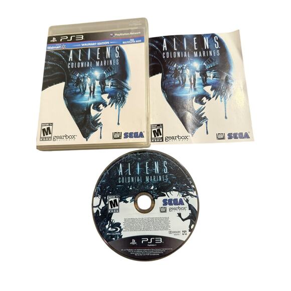 Aliens Colonial Marines Walmart Edition PS3 Video Game Multiplayer CIB - Picture 1 of 3